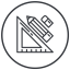 Symbol Badplanung: Grundriss mit Zeichenwerkzeug